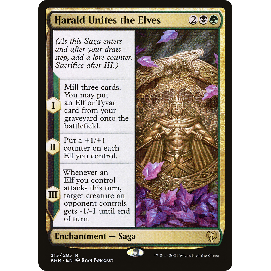 Harald Unites the Elves (KHM-213) - Kaldheim