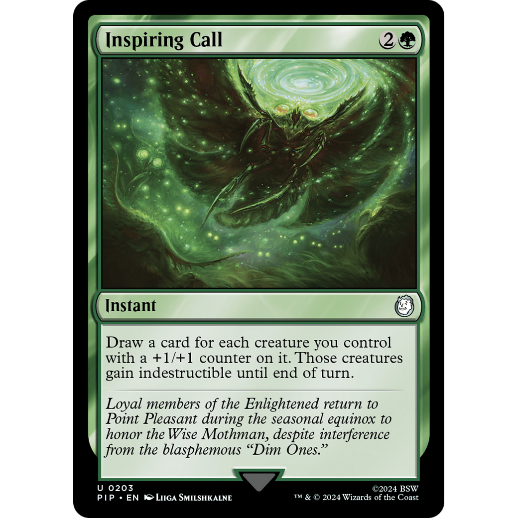Inspiring Call (PIP-203) - Fallout Foil