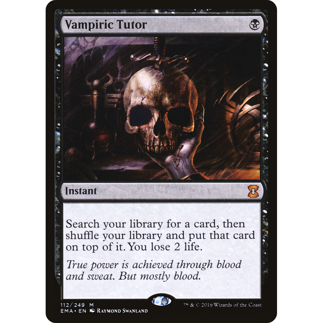 Vampiric Tutor (EMA-112) - Eternal Masters