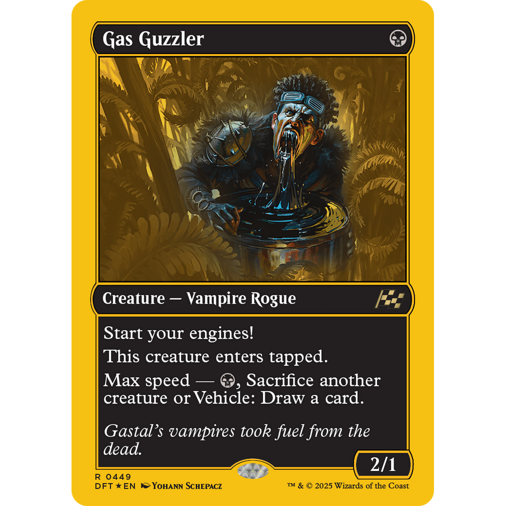 Gas Guzzler (DFT-449) - Aetherdrift Foil