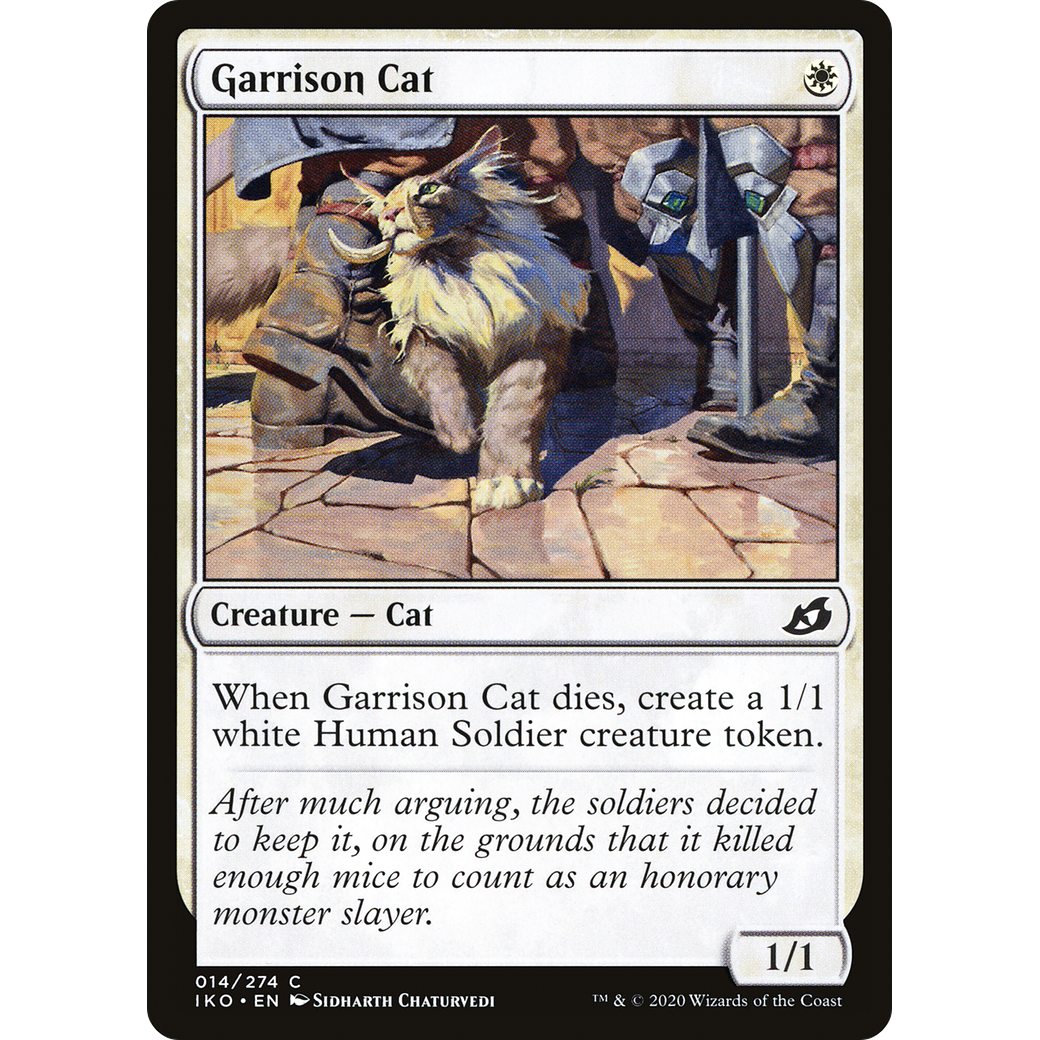 Garrison Cat (IKO-014) - Ikoria: Lair of Behemoths