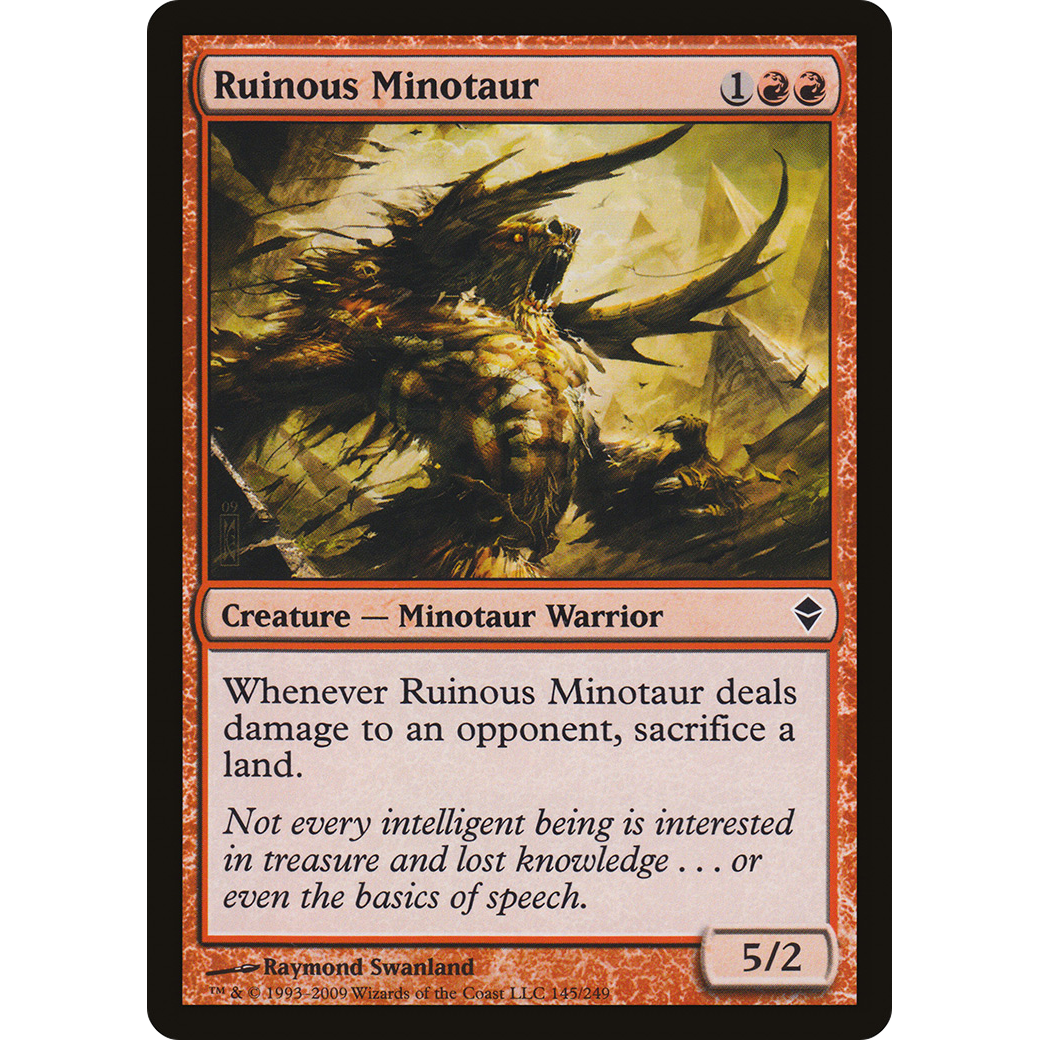 Ruinous Minotaur (ZEN-145) - Zendikar