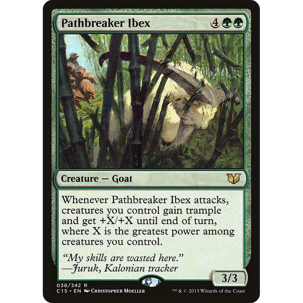 Pathbreaker Ibex (C15-038) - Commander 2015