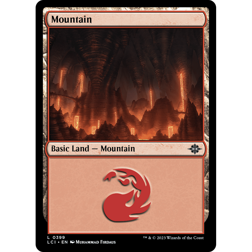 Mountain (LCI-399) - The Lost Caverns of Ixalan Foil
