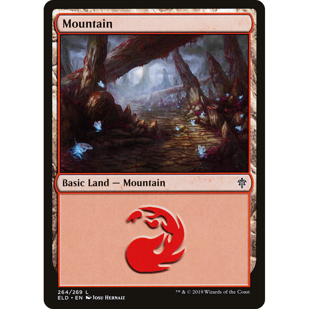 Mountain (264) (ELD-264) - Throne of Eldraine Foil