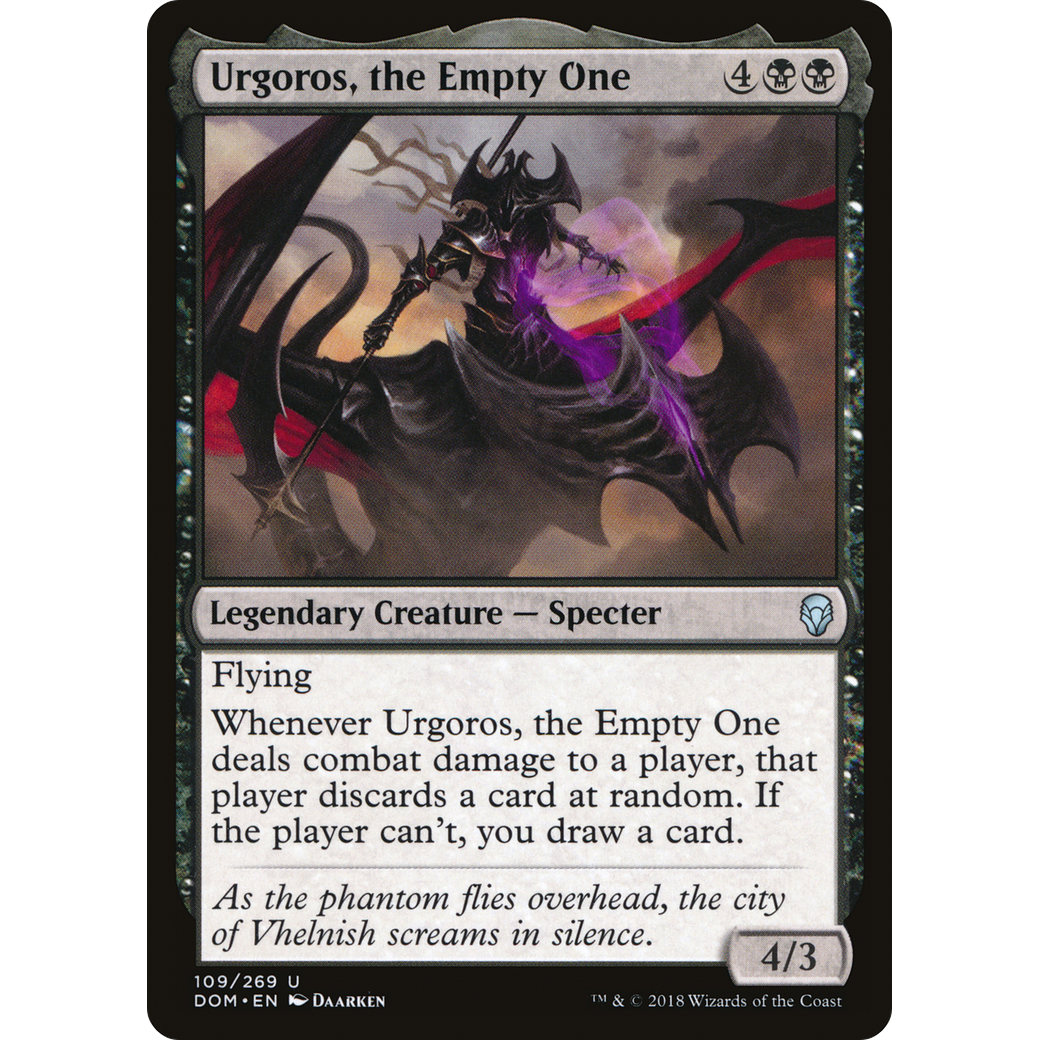 Urgoros, the Empty One (DOM-109) - Dominaria Foil
