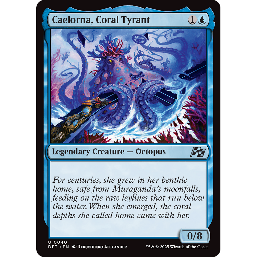 Caelorna, Coral Tyrant (DFT-040) - Aetherdrift Foil