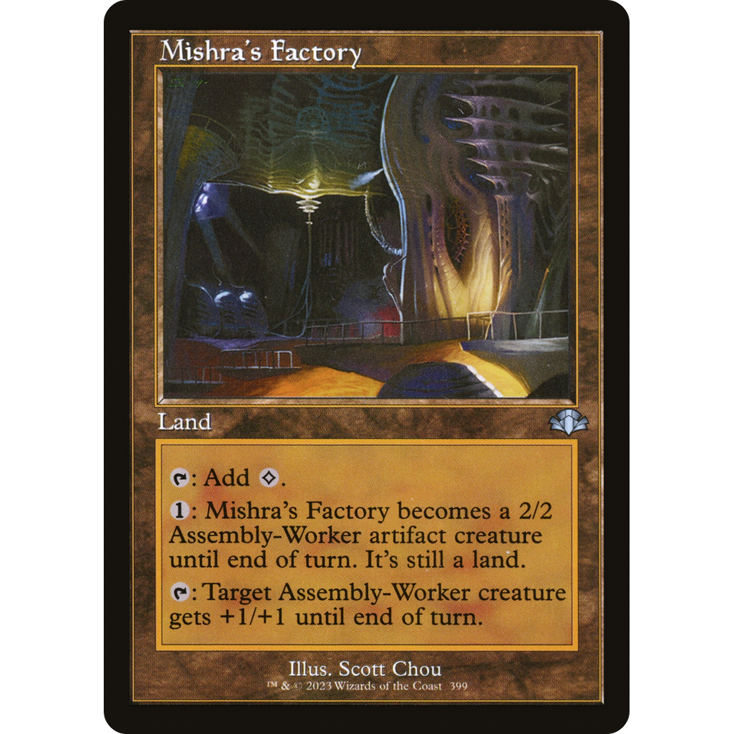 Mishra's Factory (Retro Frame) (DMR-399) - Dominaria Remastered