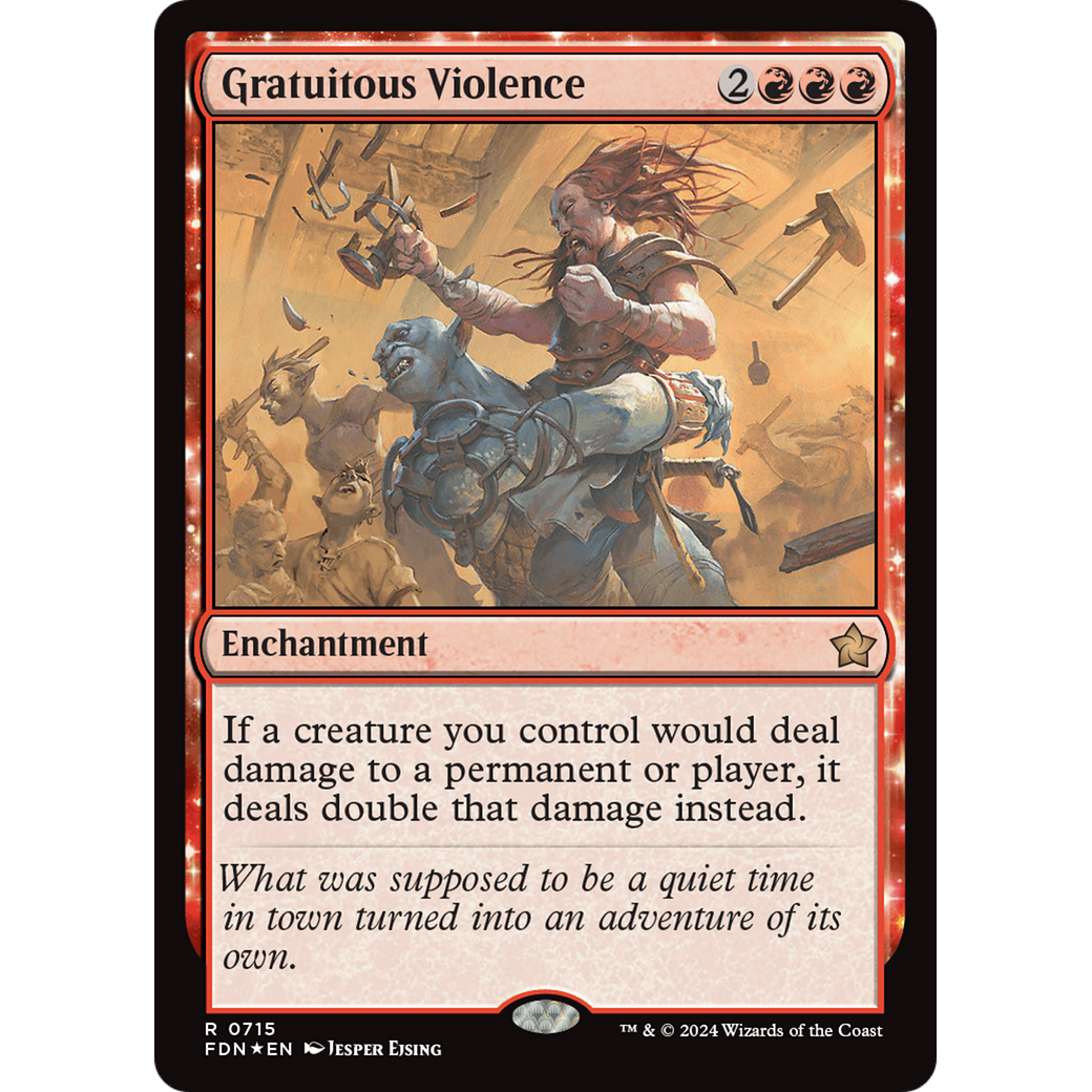 Gratuitous Violence (FDN-715) - Foundations Foil