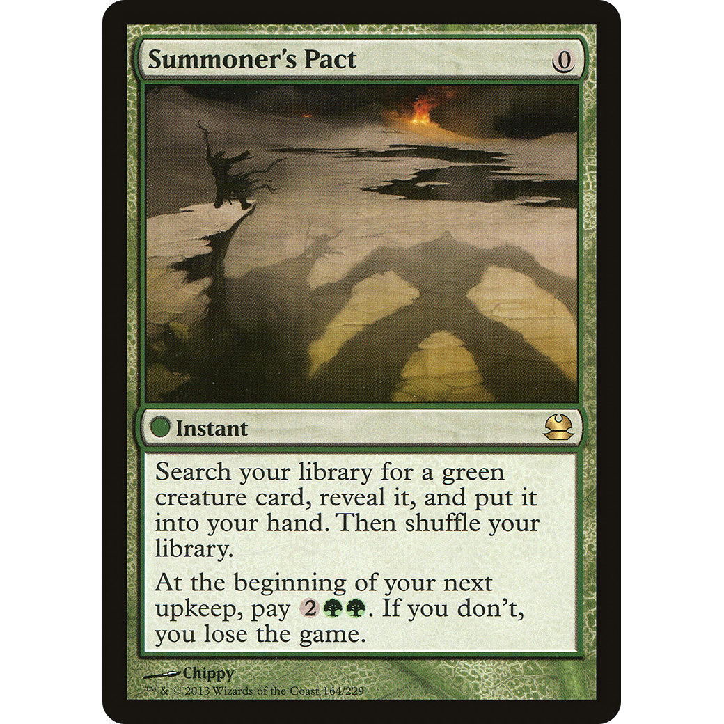 Summoner's Pact (MMA-164) - Modern Masters Foil