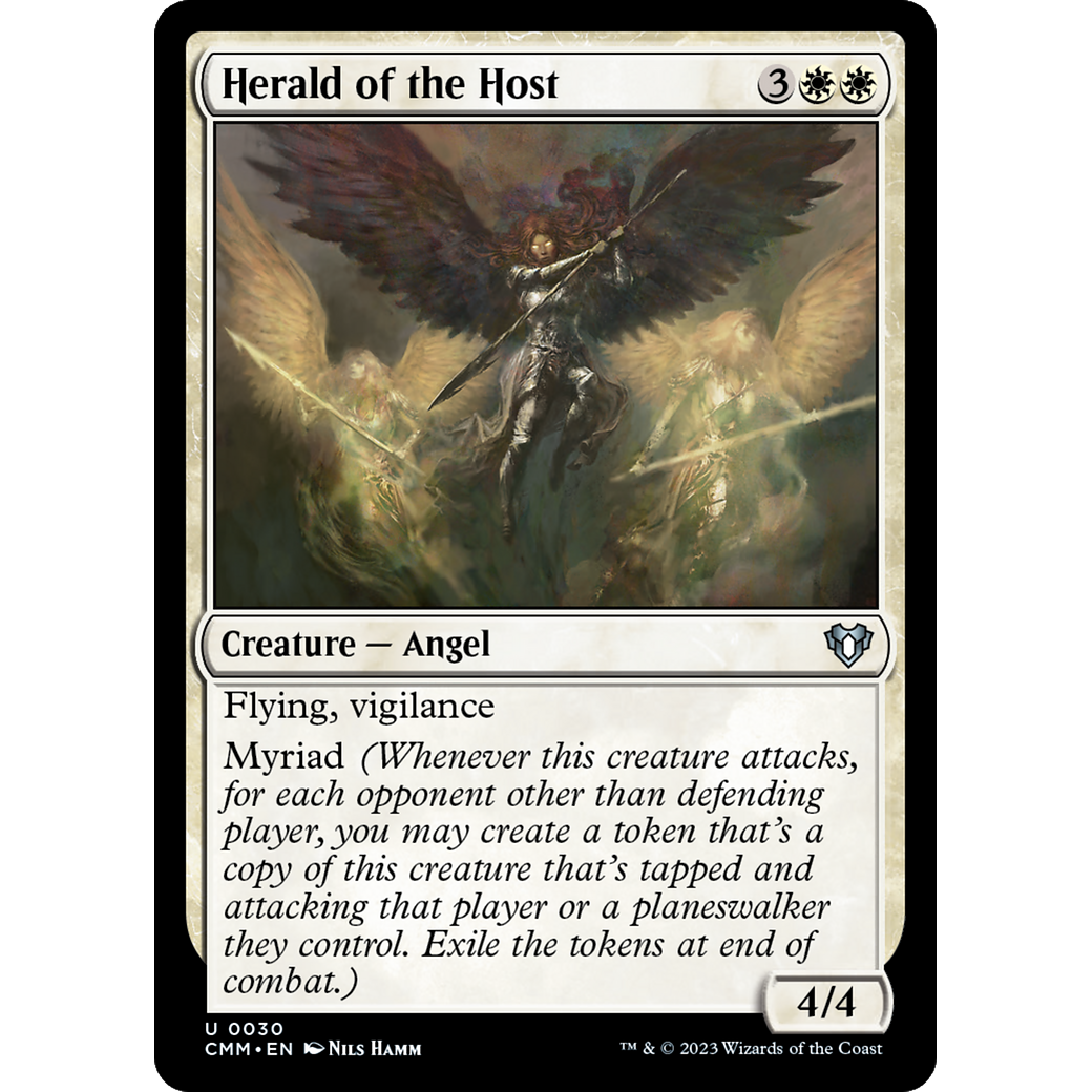 Herald of the Host (CMM-030) - Commander Masters Foil