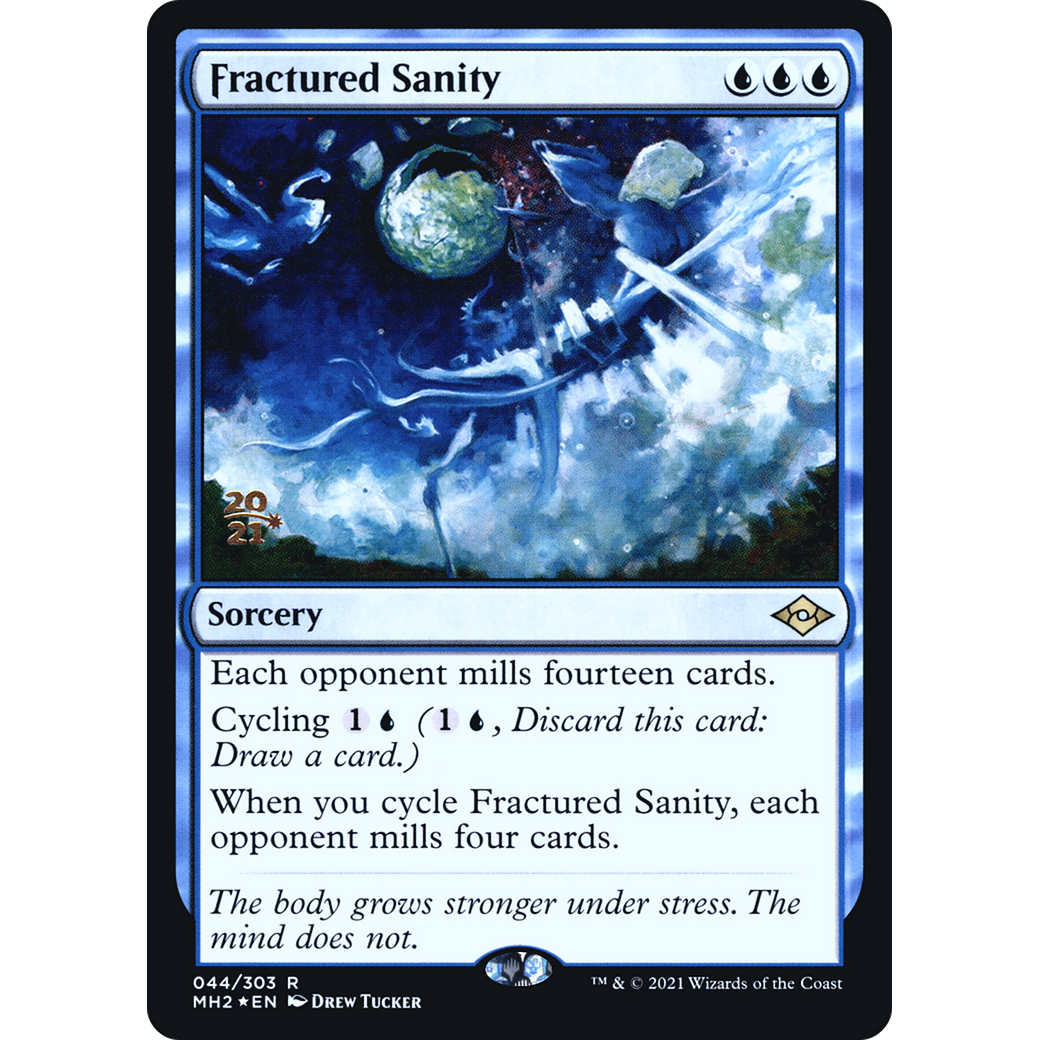 Fractured Sanity (PRE-044) - Modern Horizons 2 Promos Foil