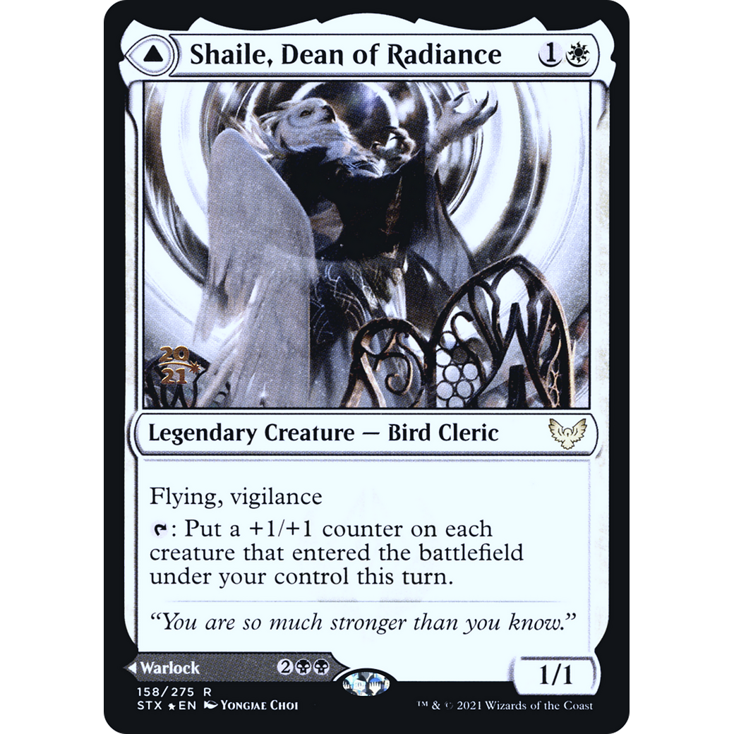 Shaile, Dean of Radiance (PRE-158) - Strixhaven: School of Mages Promos Foil