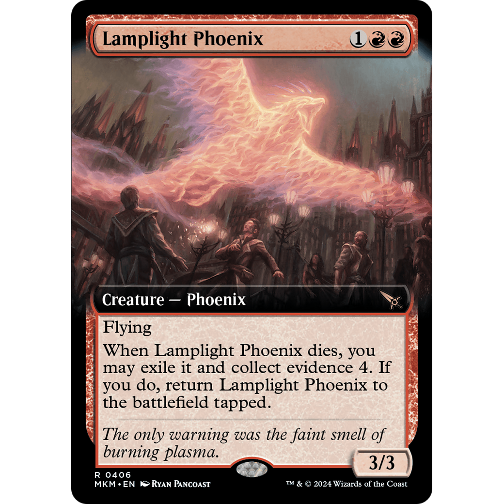 Lamplight Phoenix (MKM-406) - Murders at Karlov Manor: (Extended Art)