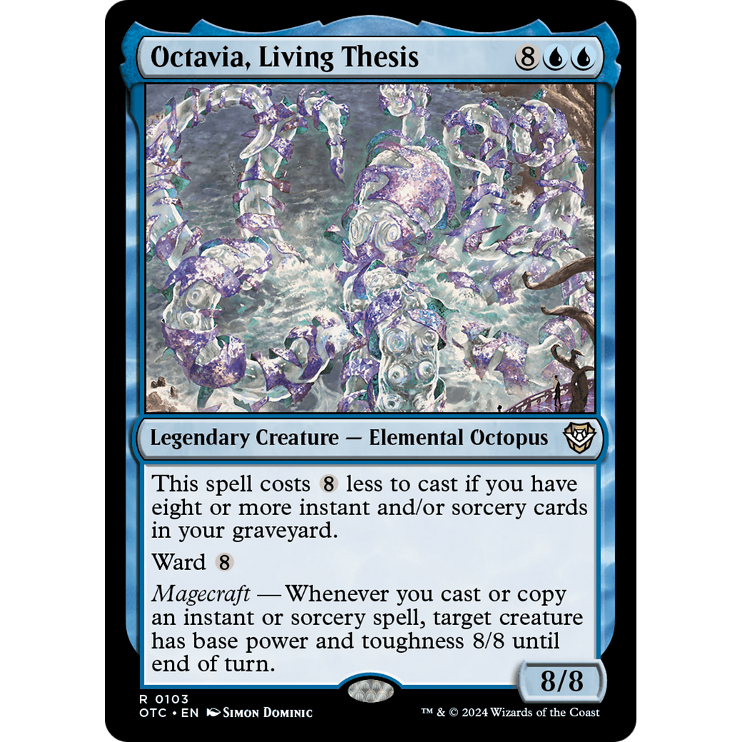 Octavia, Living Thesis (OTC-103) - Outlaws of Thunder Junction Commander