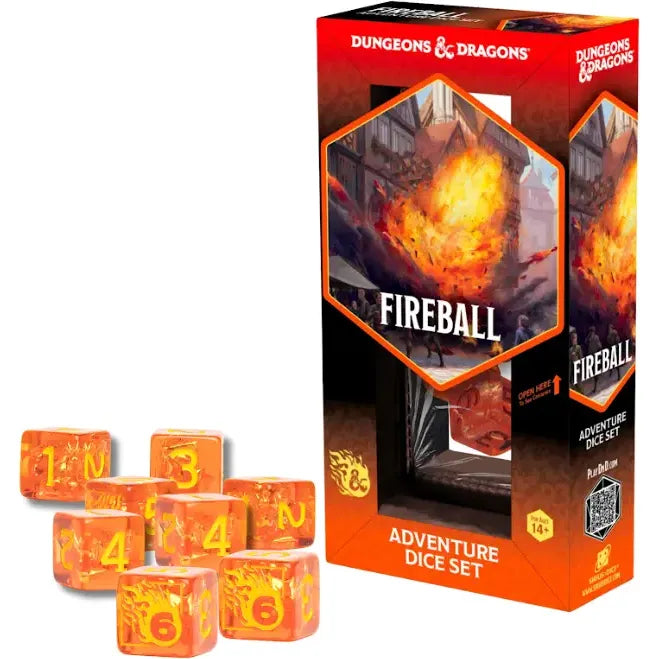Dungeons & Dragons: Fireball Adventure Dice