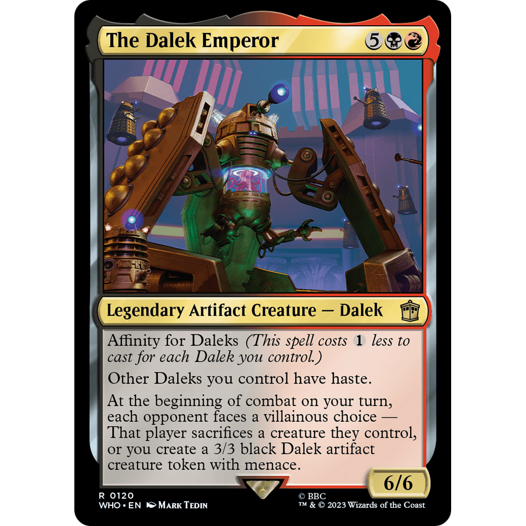 The Dalek Emperor (WHO-120) - Doctor Who