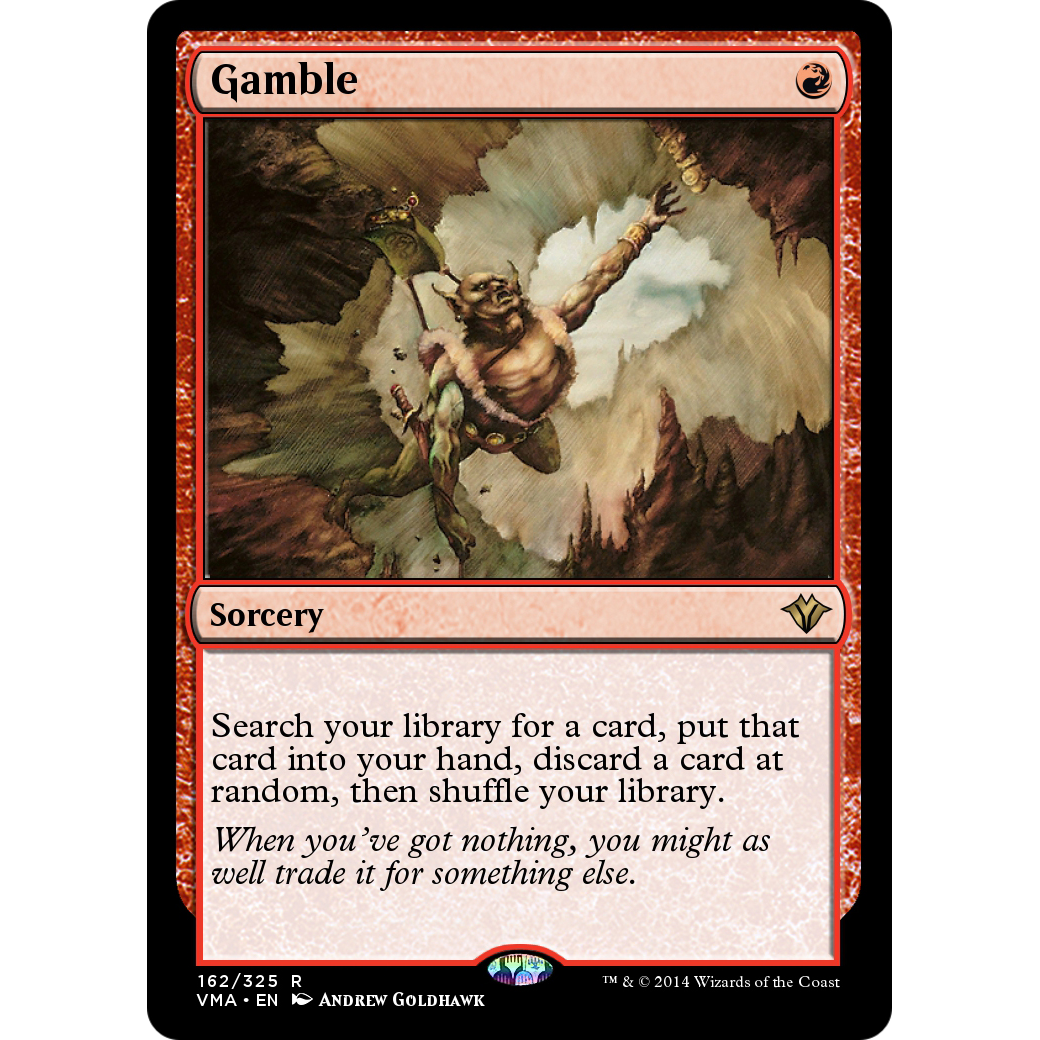 Gamble (VMA-162) - Vintage Masters