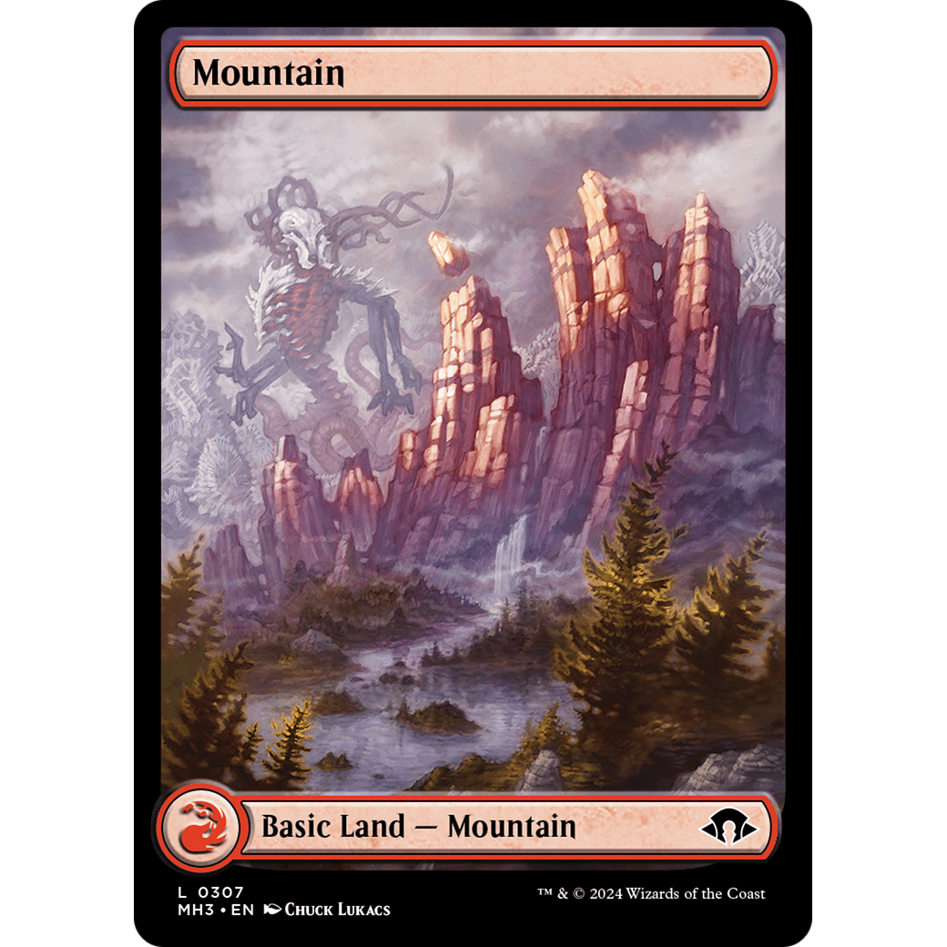 Mountain (MH3-307) - Modern Horizons 3 Foil