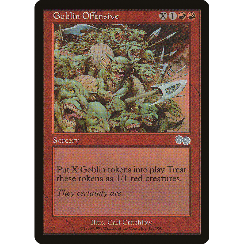 Goblin Offensive (USG-192) - Urza's Saga