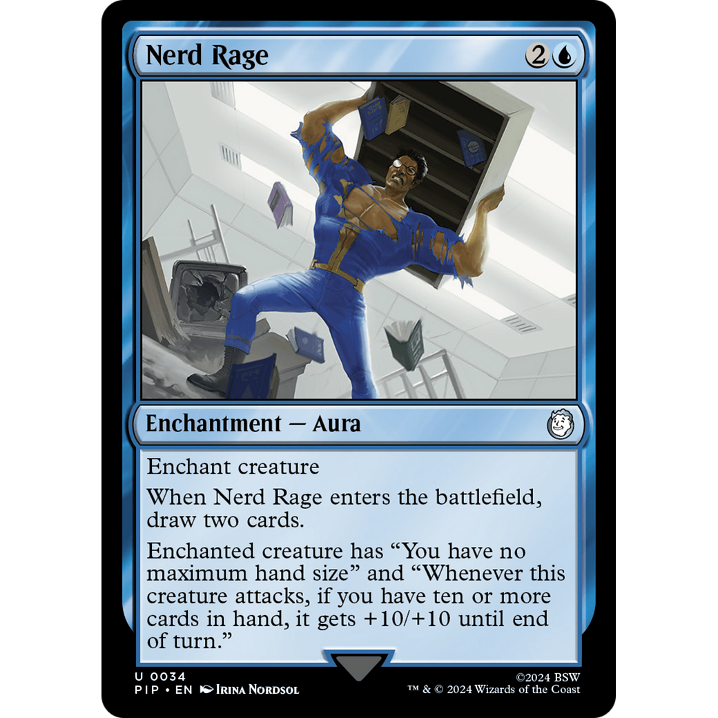 Nerd Rage (PIP-034) - Fallout Foil