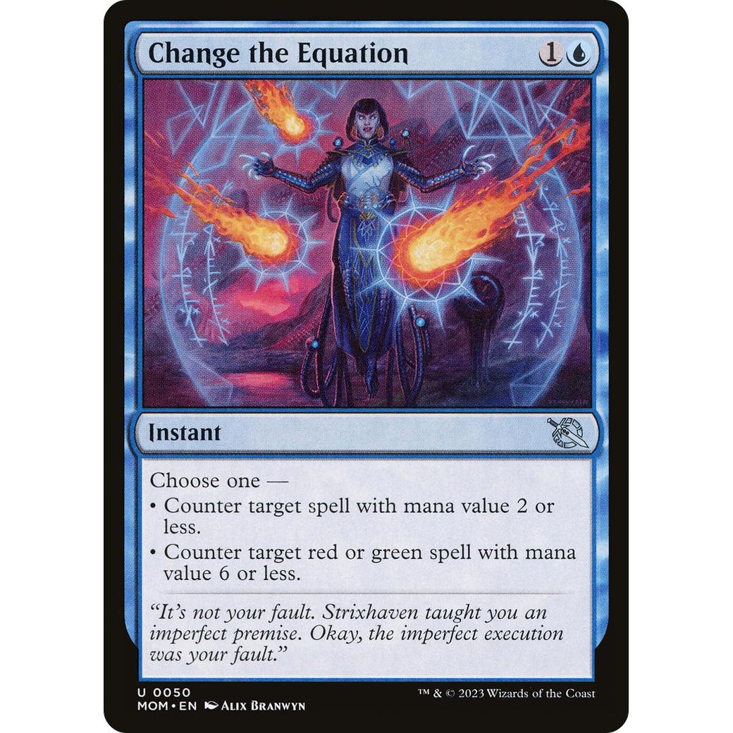 Change the Equation (MOM-050) - March of the Machine Foil