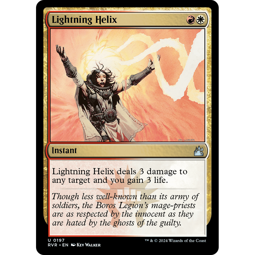 Lightning Helix (RVR-197) - Ravnica Remastered