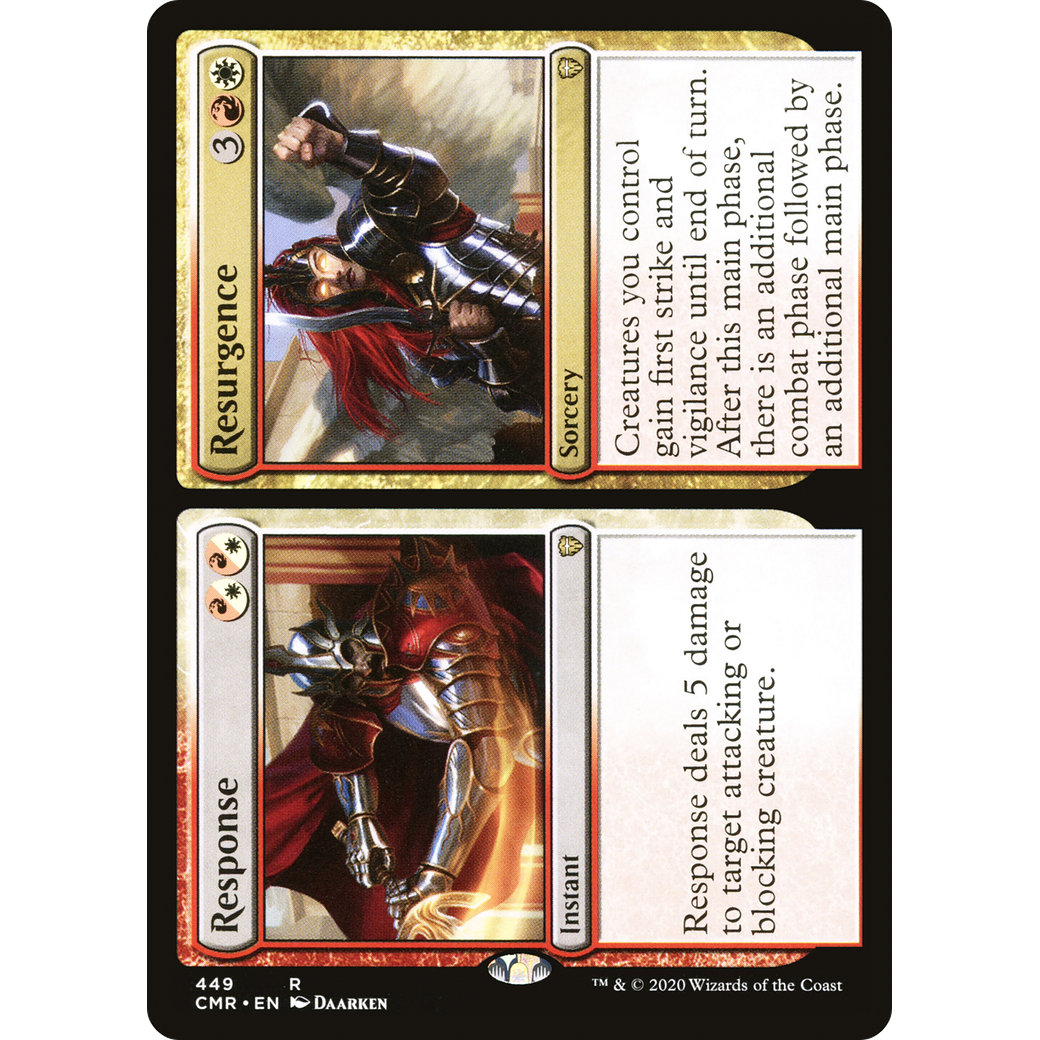 Response // Resurgence (CMR-449) - Commander Legends