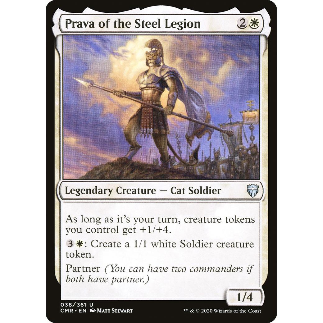 Prava of the Steel Legion (CMR-038) - Commander Legends