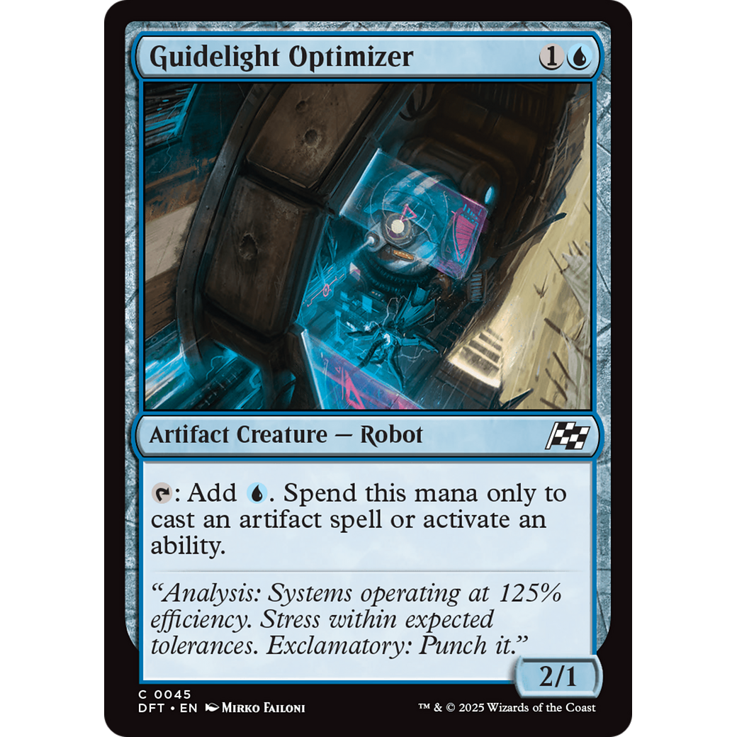 Guidelight Optimizer (DFT-045) - Aetherdrift Foil