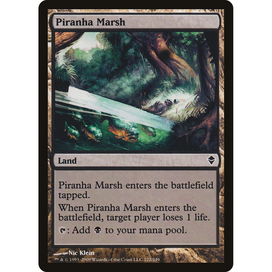 Piranha Marsh (ZEN-222) - Zendikar