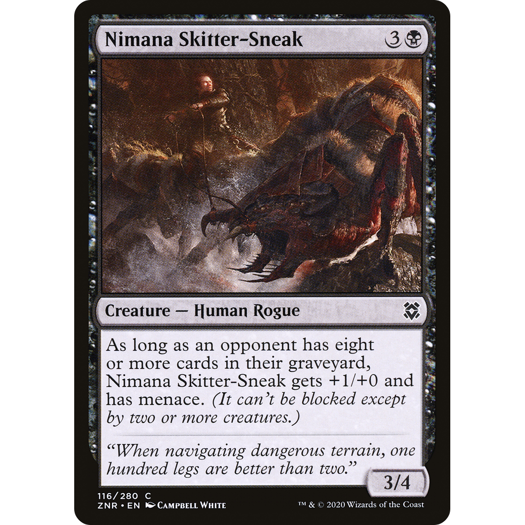 Nimana Skitter-Sneak (ZNR-116) - Zendikar Rising