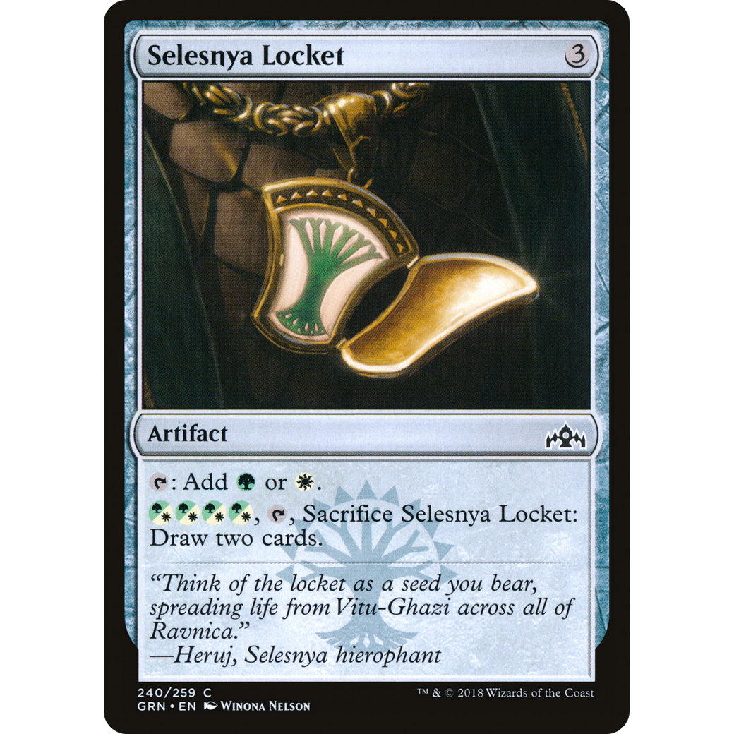 Selesnya Locket (GRN-240) - Guilds of Ravnica