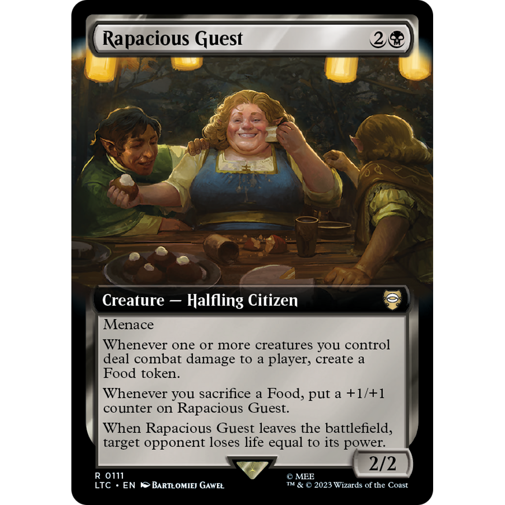 Rapacious Guest (Extended Art) (LTC-111) - Tales of Middle-earth Commander: (Extended Art) Foil