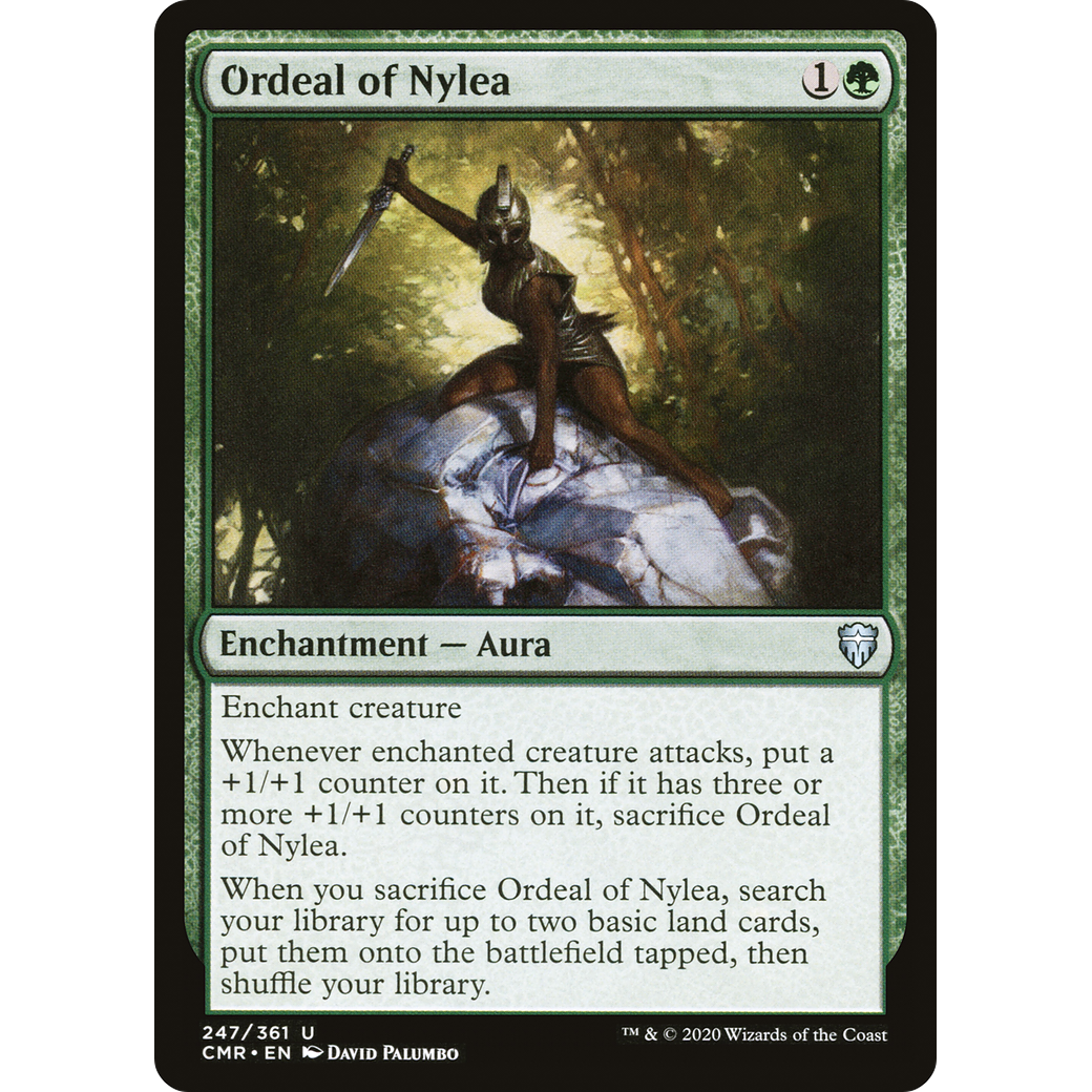 Ordeal of Nylea (CMR-247) - Commander Legends Foil