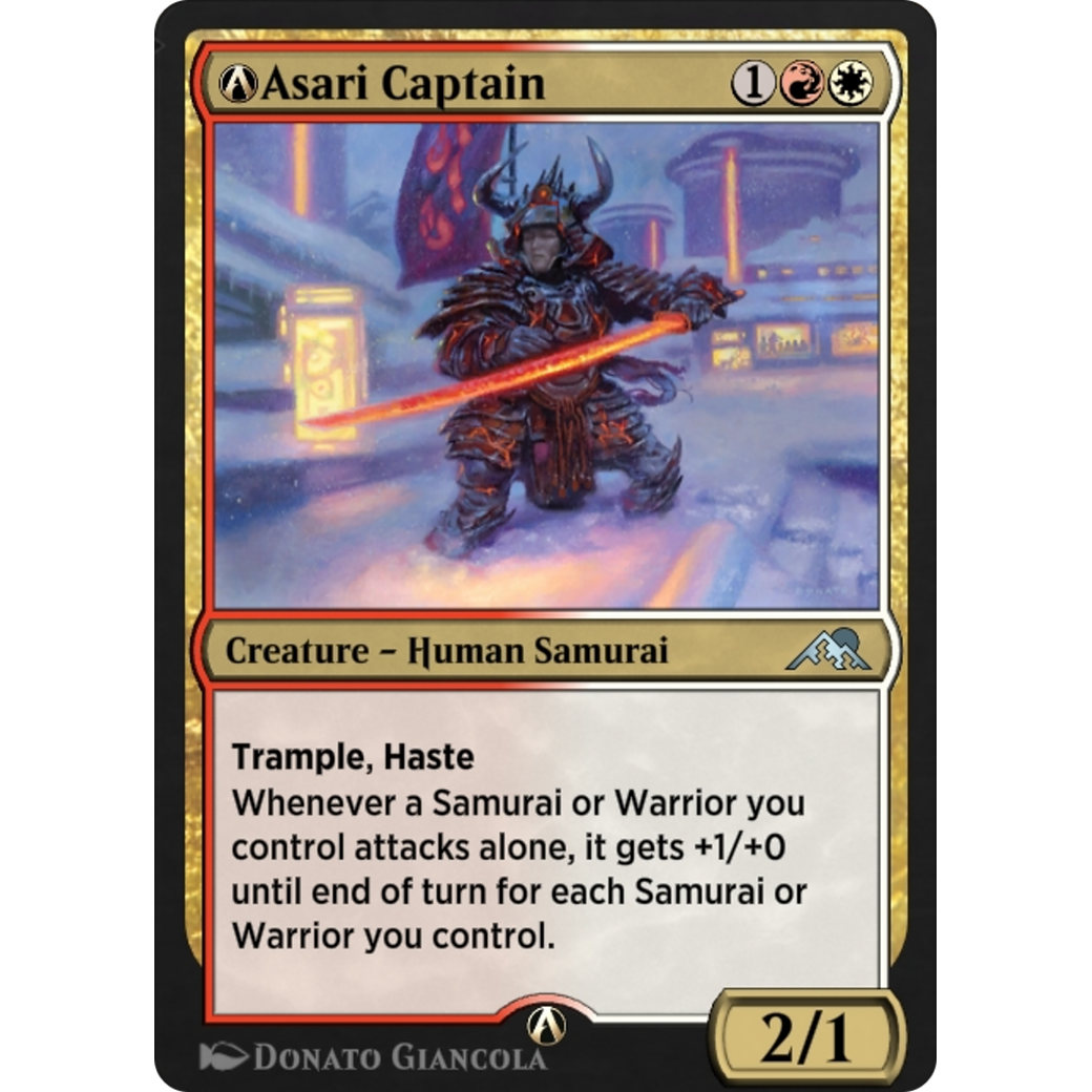 A-Asari Captain (NEO-A-215) - Kamigawa: Neon Dynasty