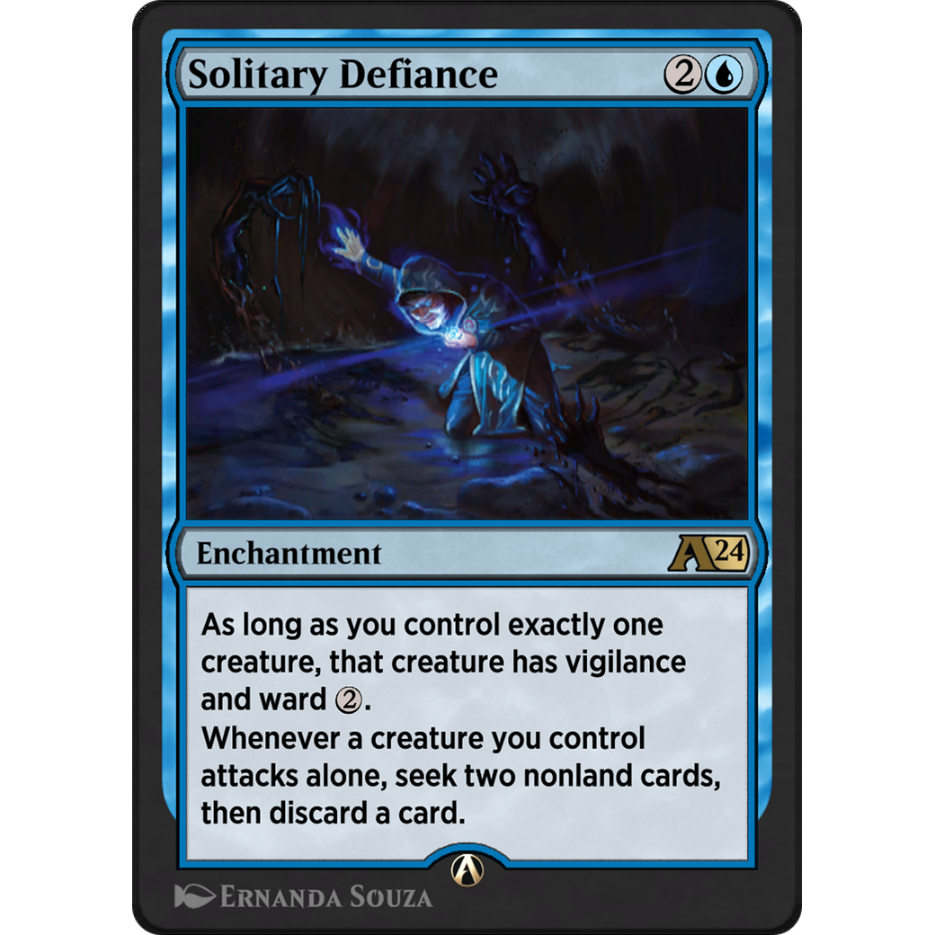 Solitary Defiance (YOTJ-007) - Alchemy: Outlaws of Thunder Junction
