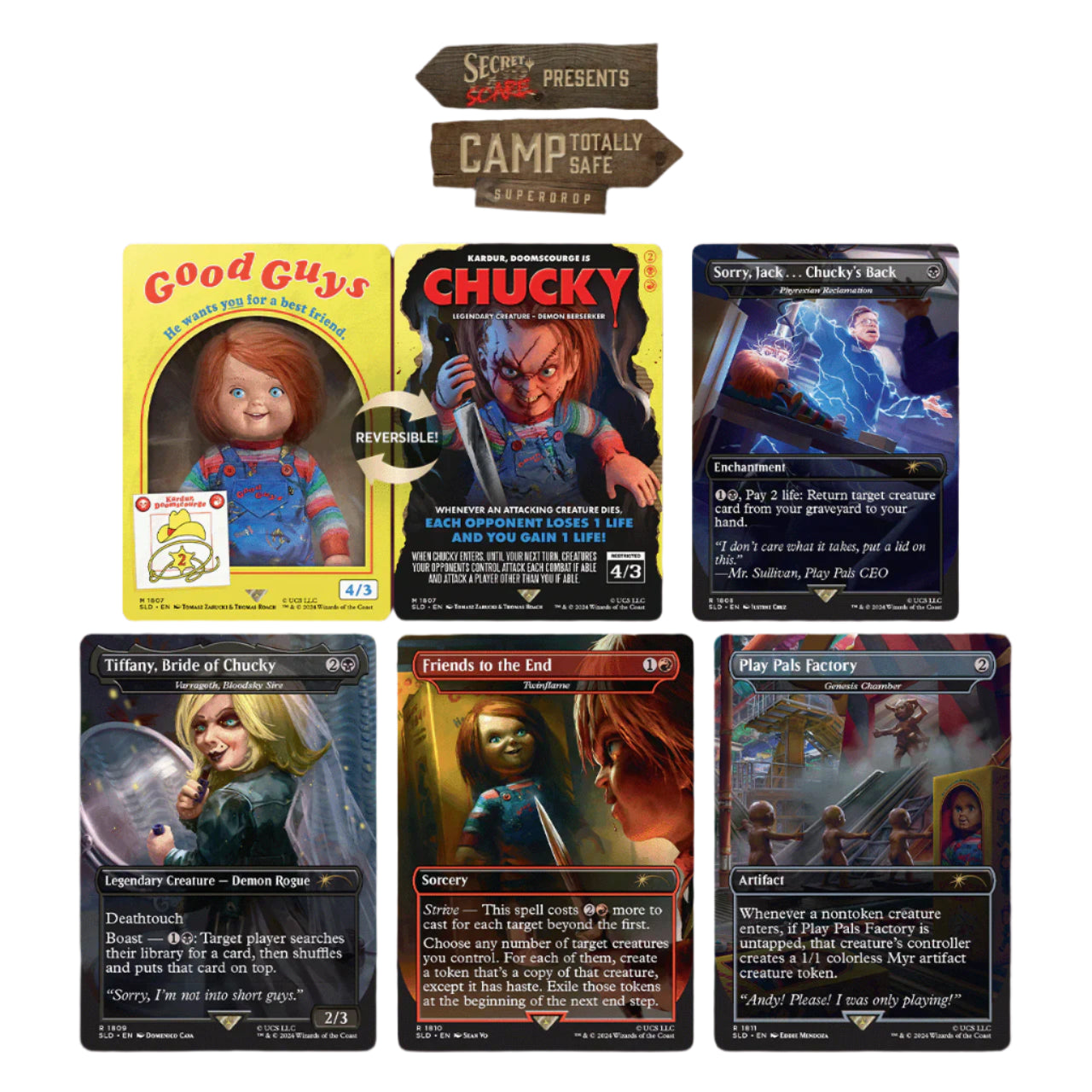 Magic the Gathering: Secret Lair x Chucky Traditional Foil
