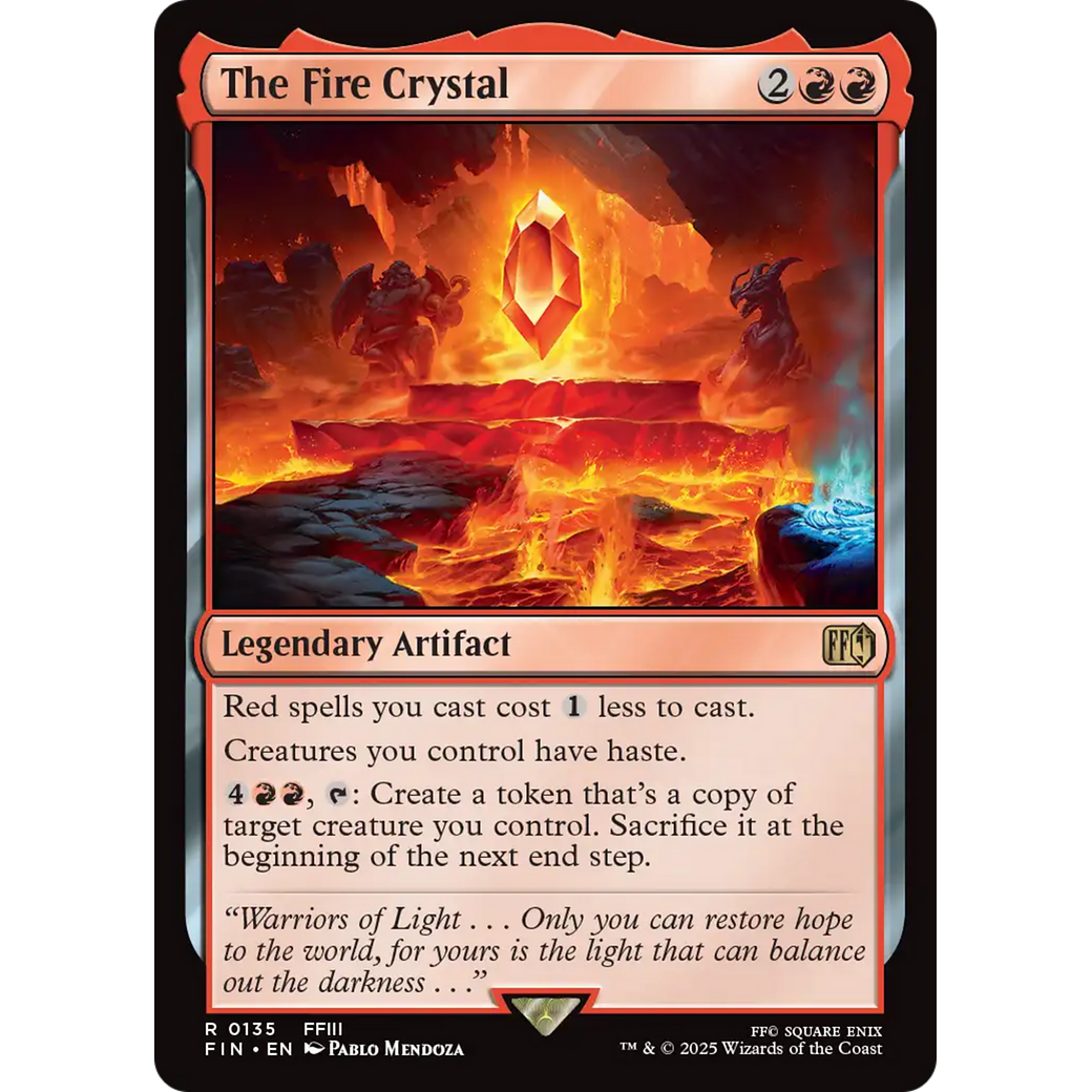 The Fire Crystal (FIN-135) - FINAL FANTASY