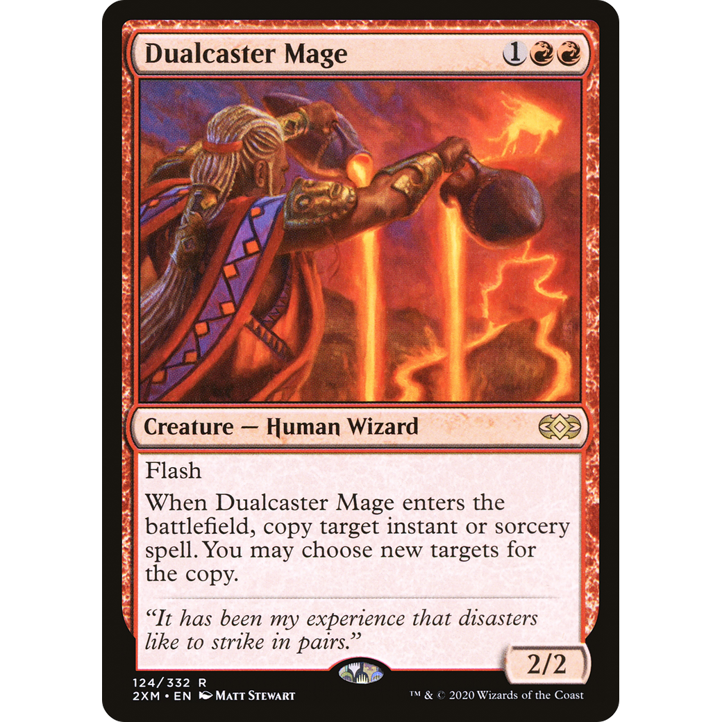Dualcaster Mage (2XM-124) - Double Masters