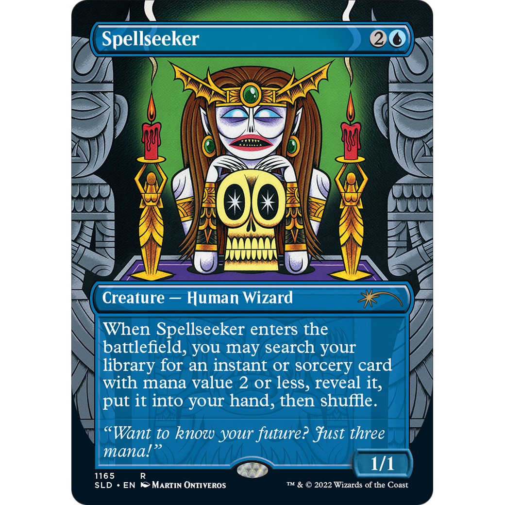 Spellseeker (SLD-1165) - Secret Lair Drop (Borderless) Foil