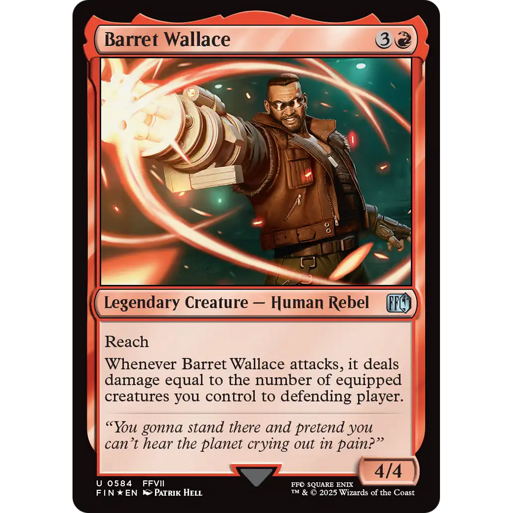 Barret Wallace (FIN-584) - FINAL FANTASY Foil