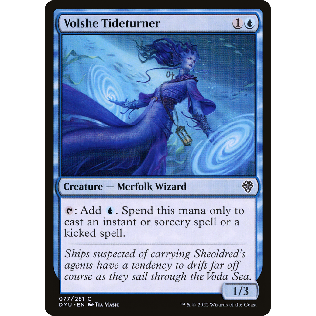 Volshe Tideturner (DMU-077) - Dominaria United