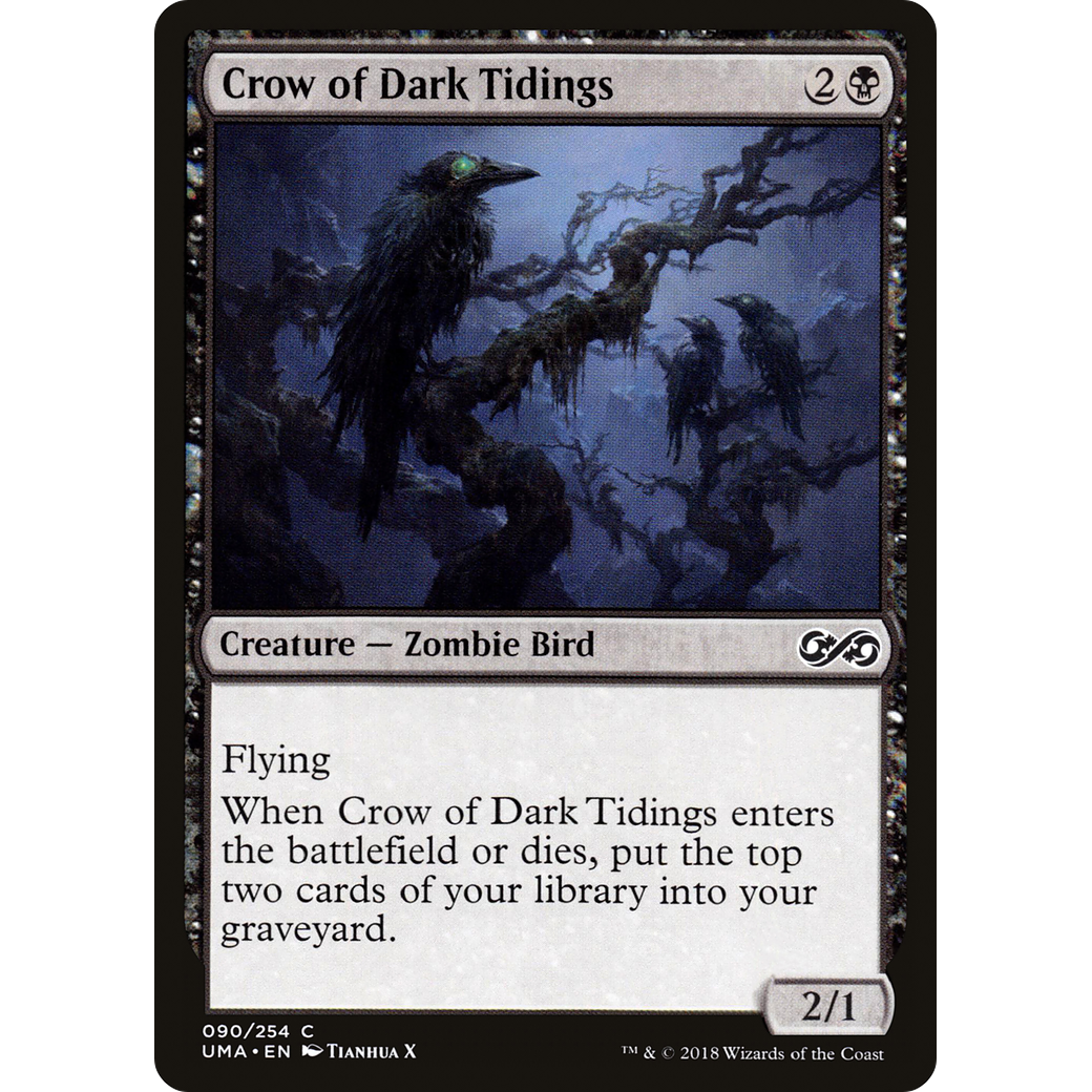 Crow of Dark Tidings (UMA-090) - Ultimate Masters