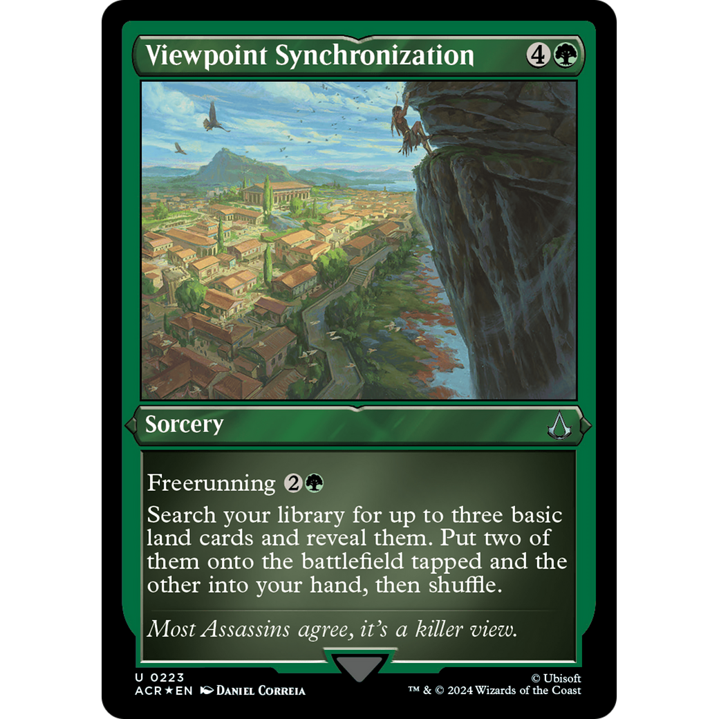 Viewpoint Synchronization (ACR-223) - Assassin's Creed Etched Foil
