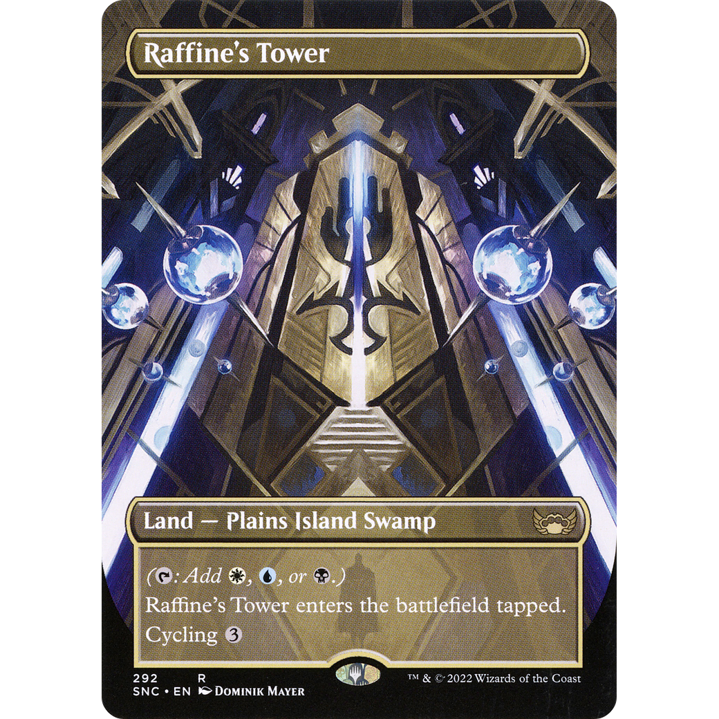 Raffine's Tower (Borderless) (SNC-292) - Streets of New Capenna (Borderless)