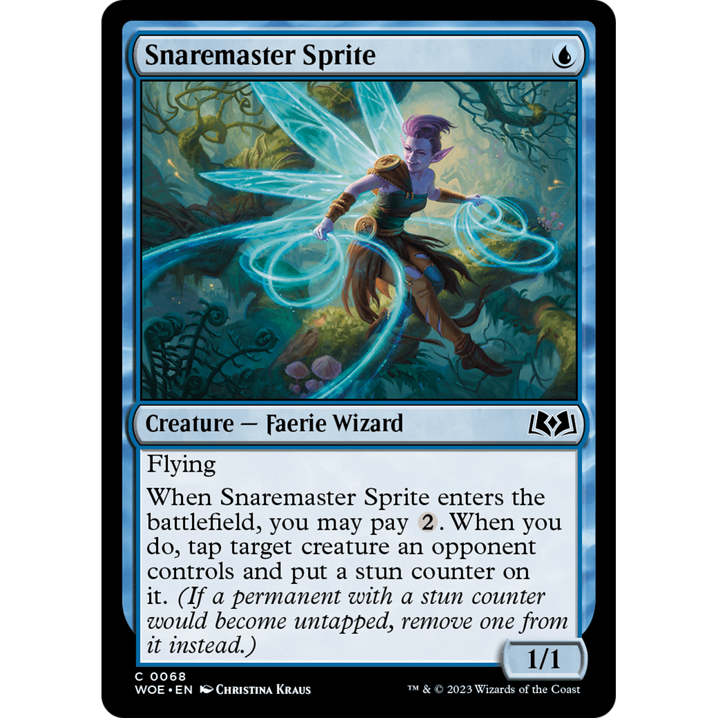 Snaremaster Sprite (WOE-068) - Wilds of Eldraine