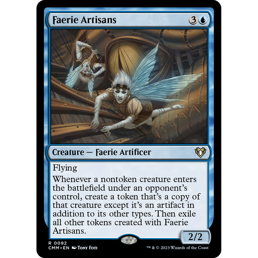 Faerie Artisans (CMM-092) - Commander Masters Foil