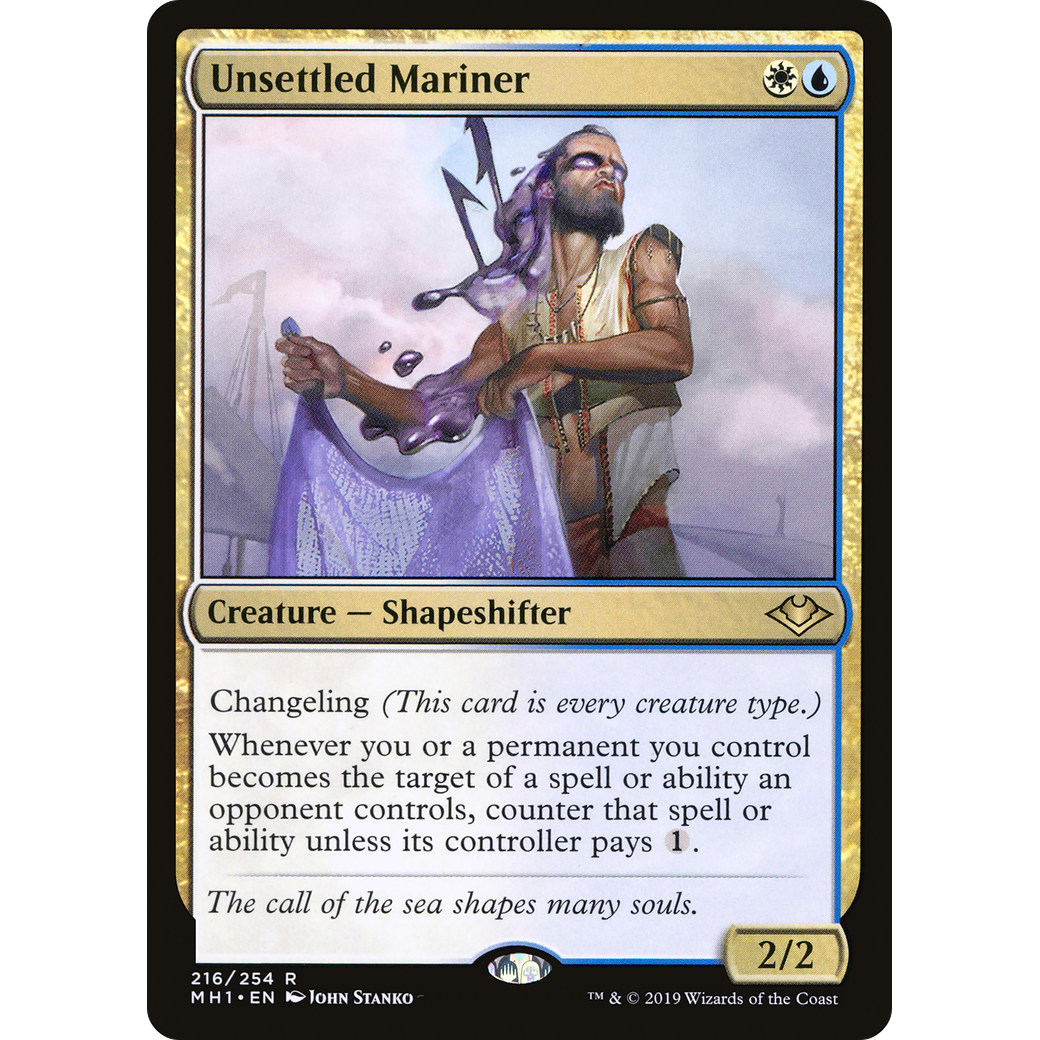 Unsettled Mariner (MH1-216) - Modern Horizons Foil