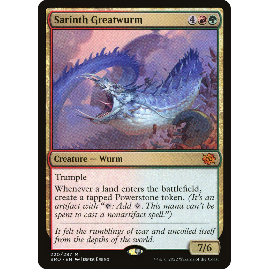 Sarinth Greatwurm (BRO-220) - The Brothers' War
